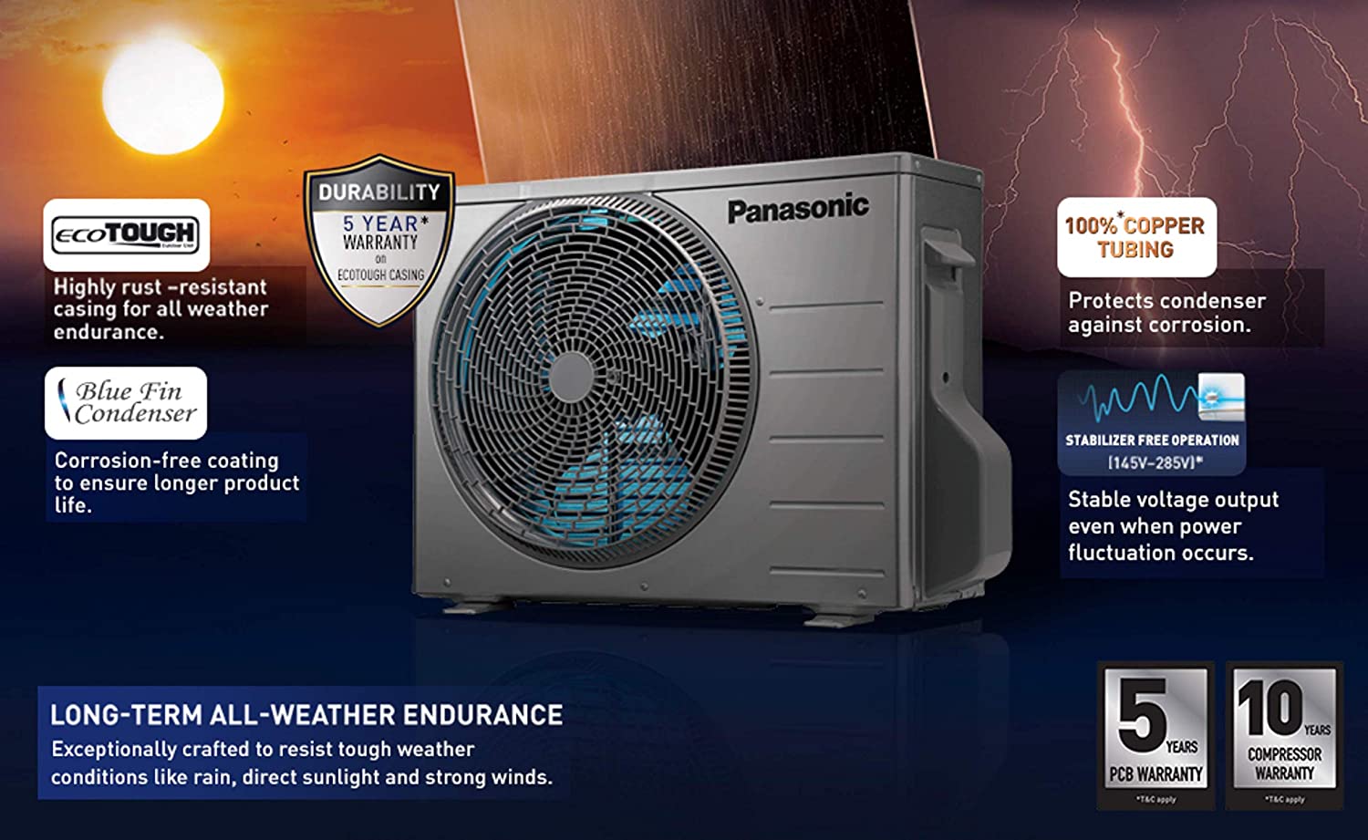 ku18wky panasonic ac price