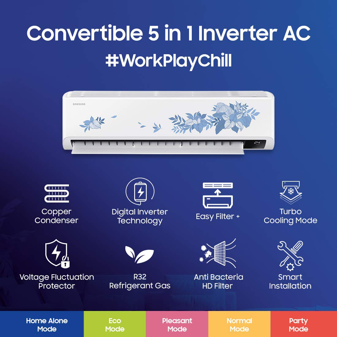 samsung 5 in 1 convertible ac 2021